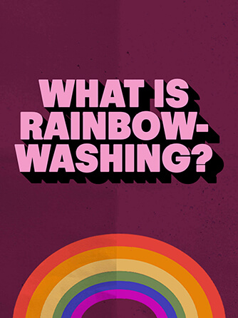 Rainbow washing tout mobile