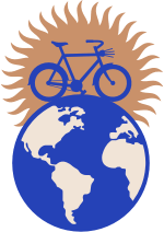Fat tire Badge Earth