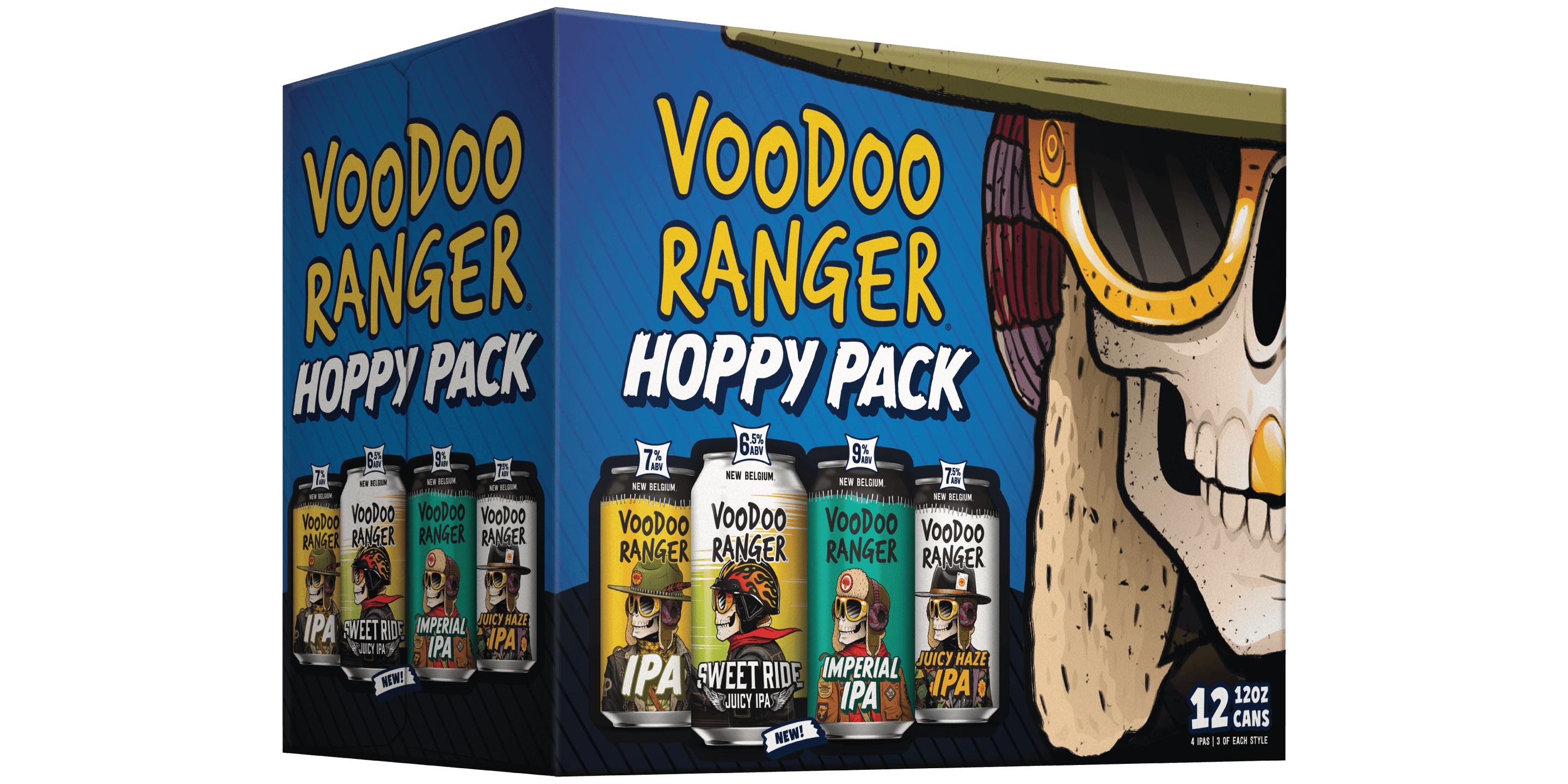 Voodoo Ranger Hoppy Variety Pack | New Belgium Brewing