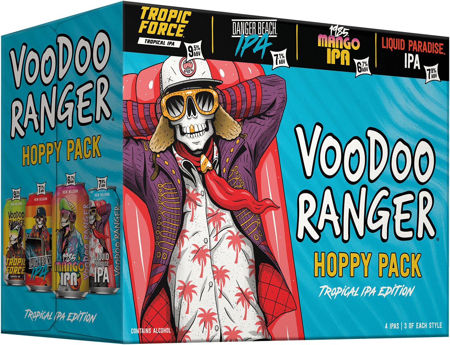 Voodoo Ranger Hoppy Variety Pack | New Belgium Brewing