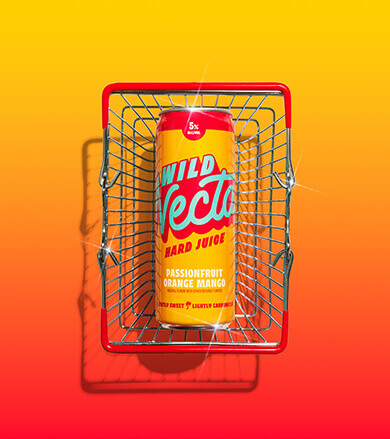 wildnectar shopping basket orange mobile