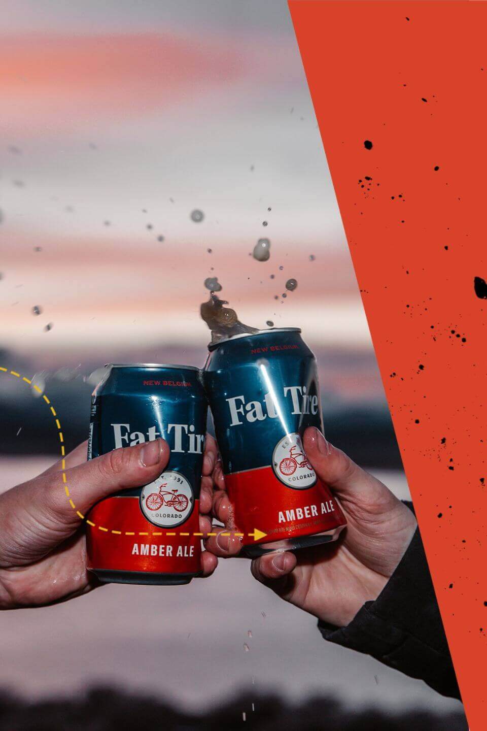 Ads vs Action Climate mobile red