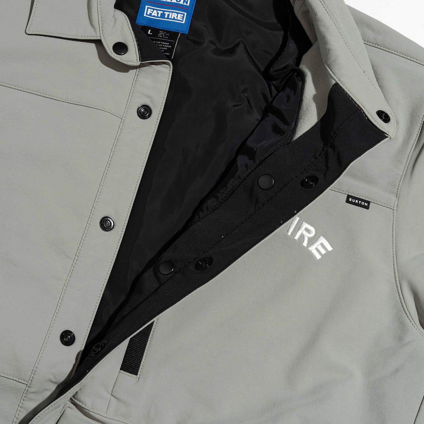 nbb 2024 fat tire burton mens snow jacket 5