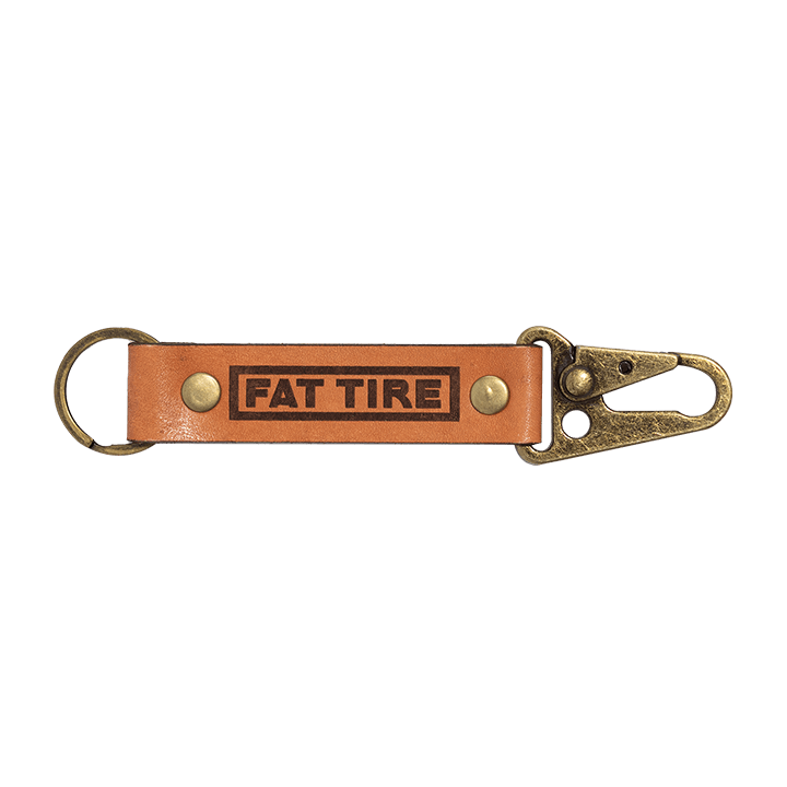 newbelgium merch 2022 fat tire leather key clip 720w