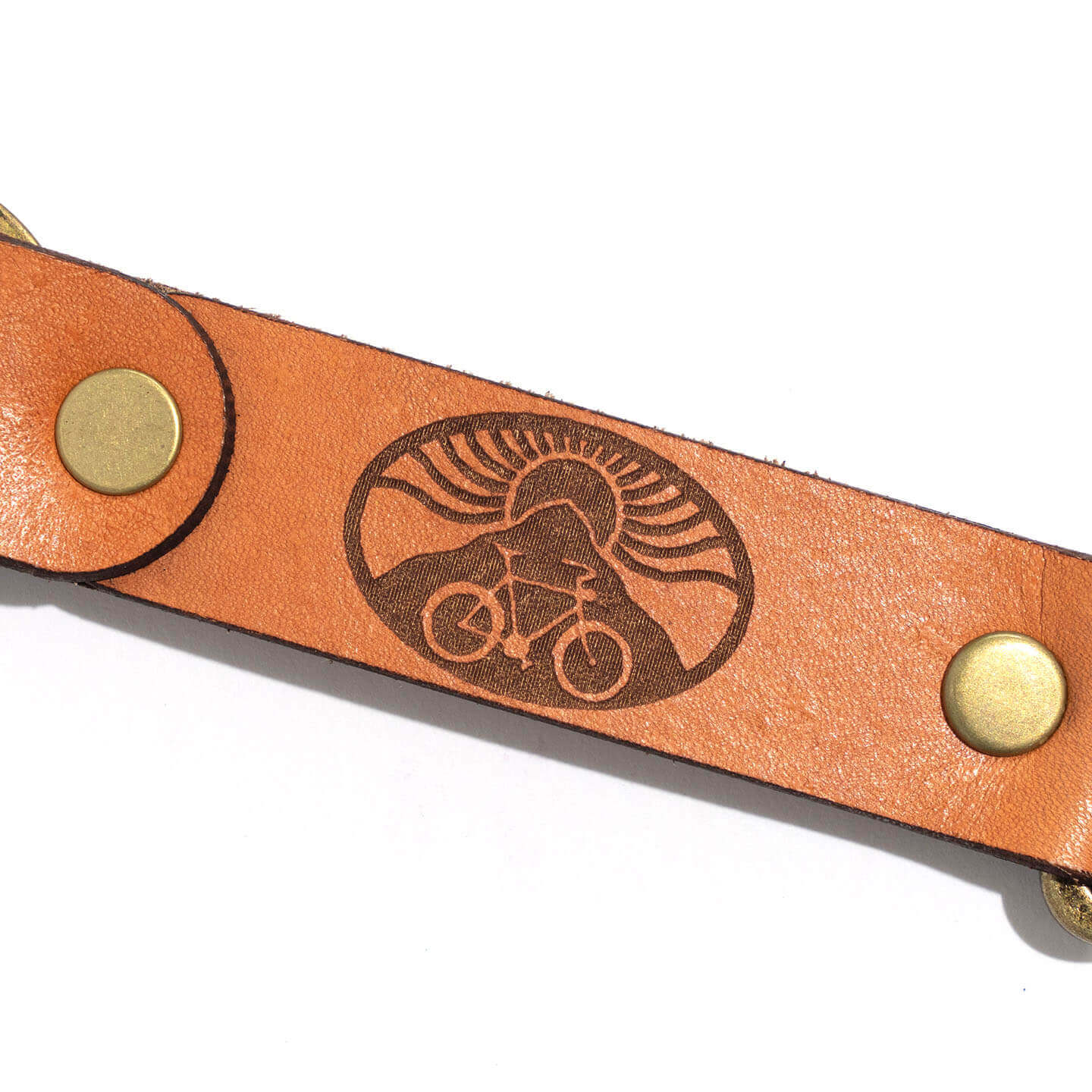 newbelgium merch 2022 fat tire leather key clip IMG 5