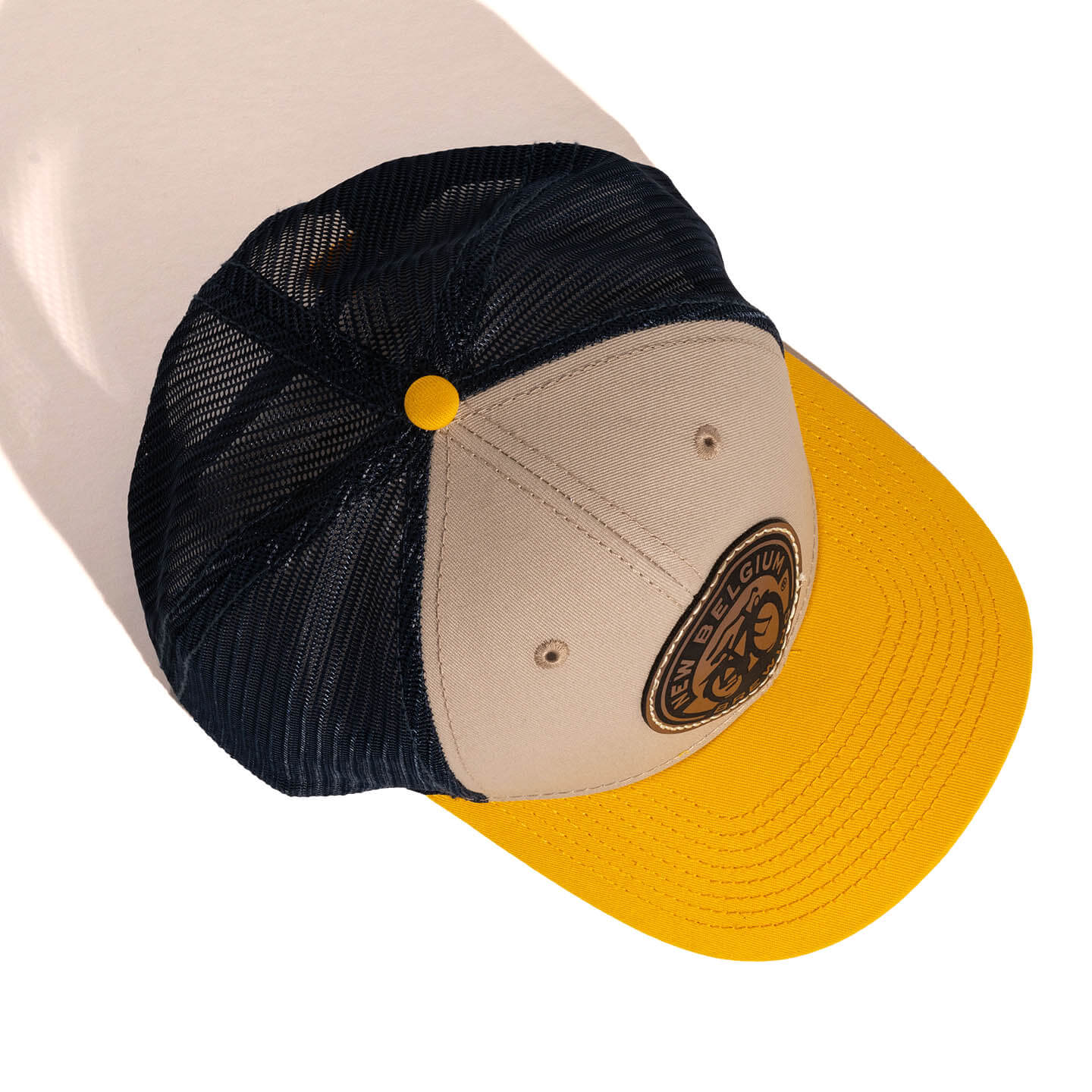 newbelgium merch 2023 logo trucker hat 3