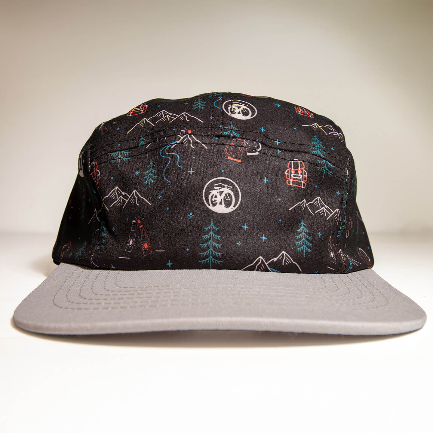 nbb Merch 7 panel Hat Detail 1