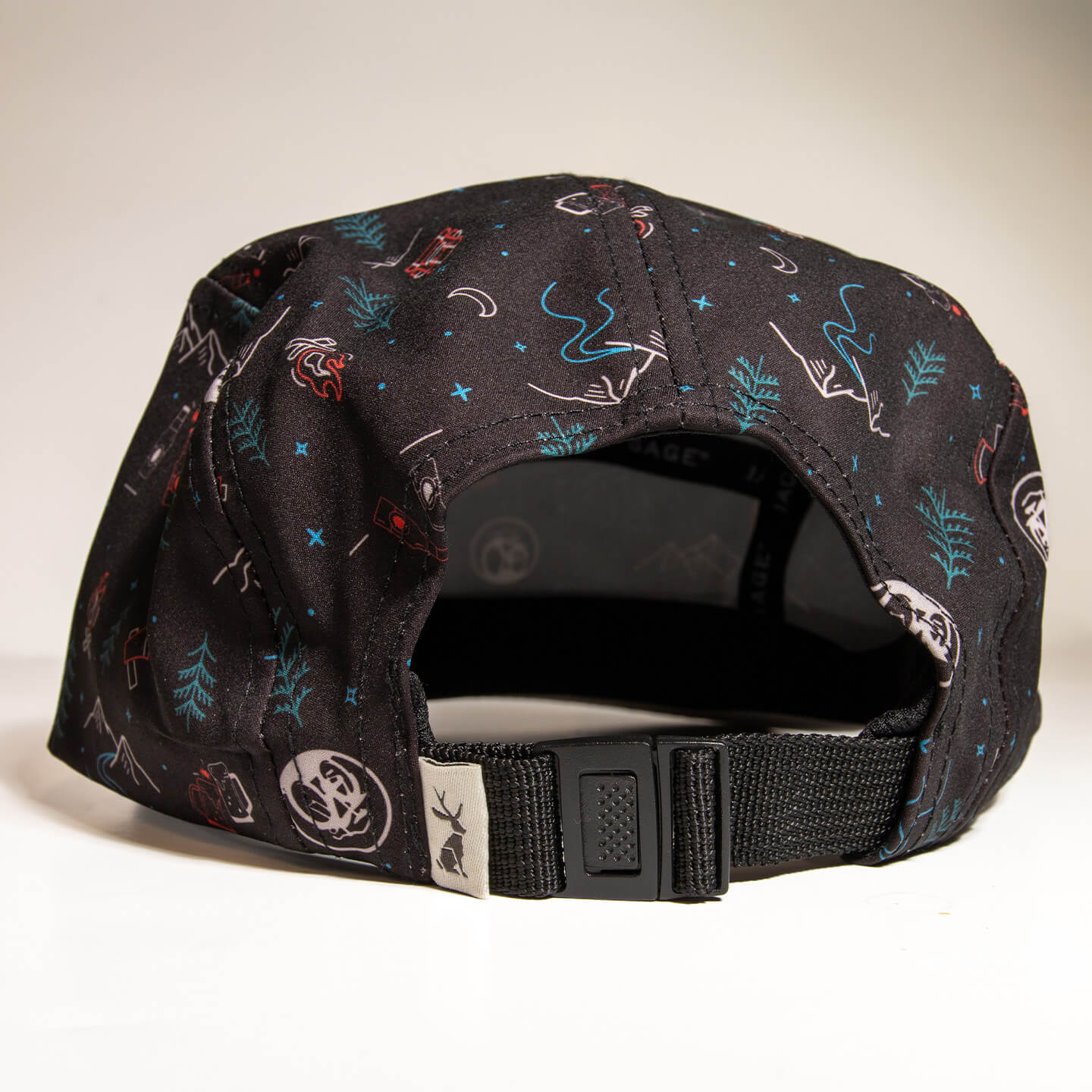 nbb Merch 7 panel Hat Detail 2