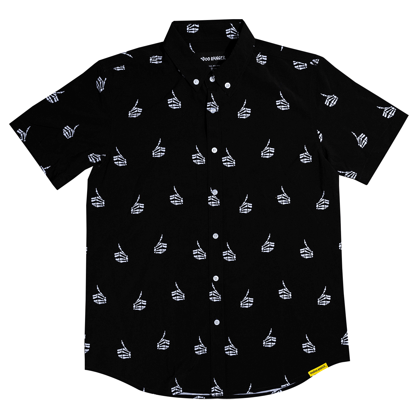 newbelgium 2023 merch voodoo skull hand button down 1440w