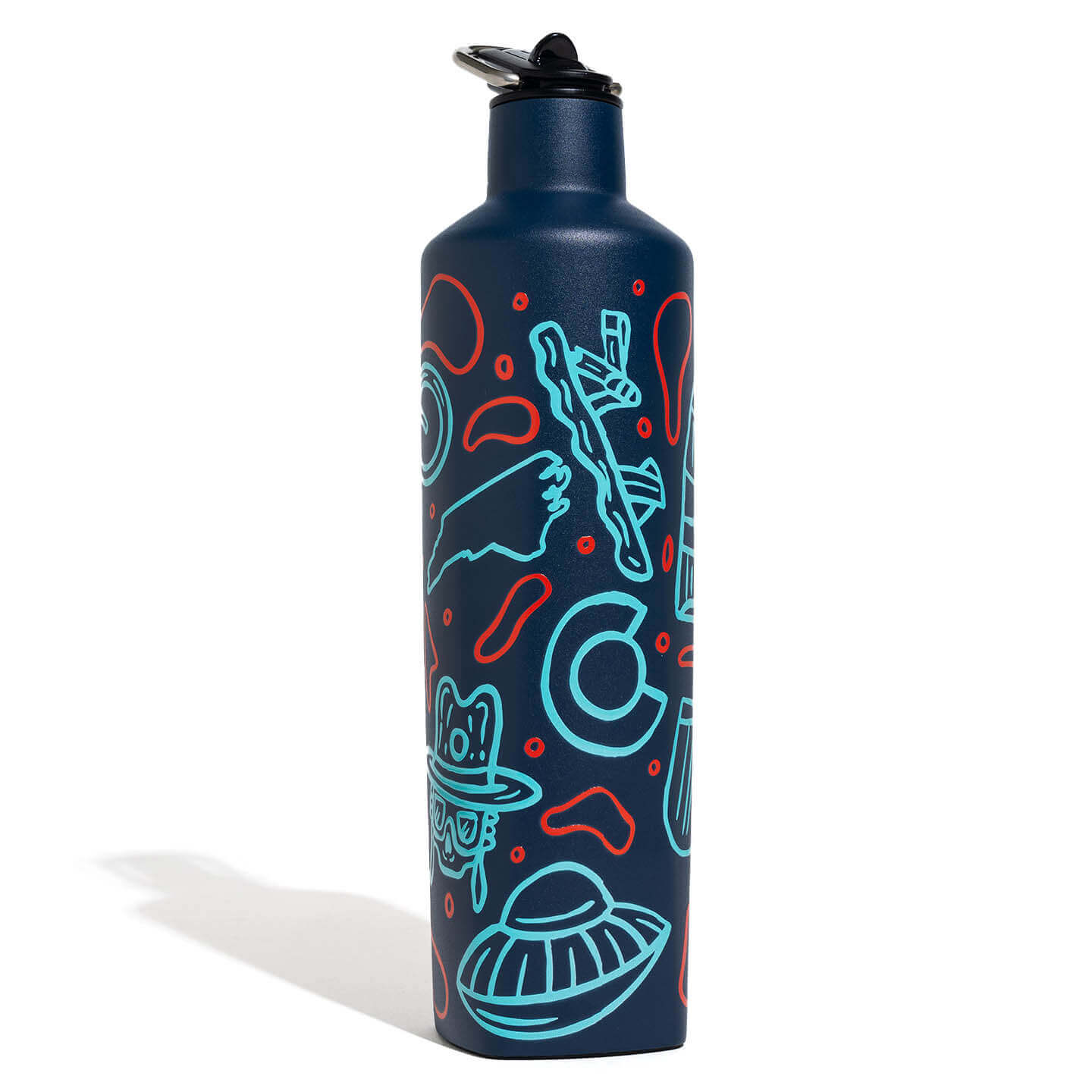 Brumate X New Belgium 25oz Insulated Water Bottle New Belgium Brewing