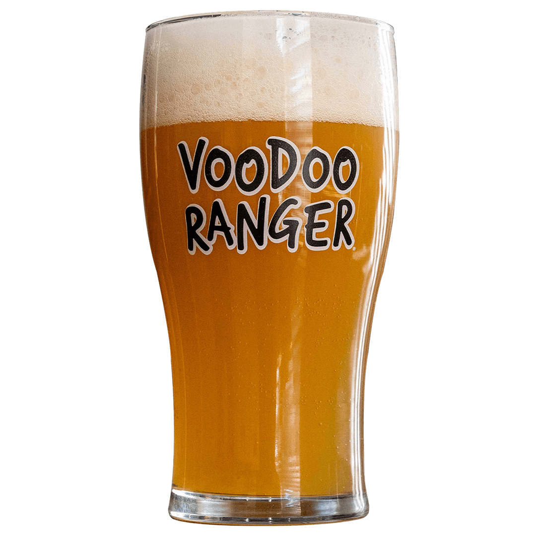 Voodoo Ranger Pub Glass New Belgium Brewing