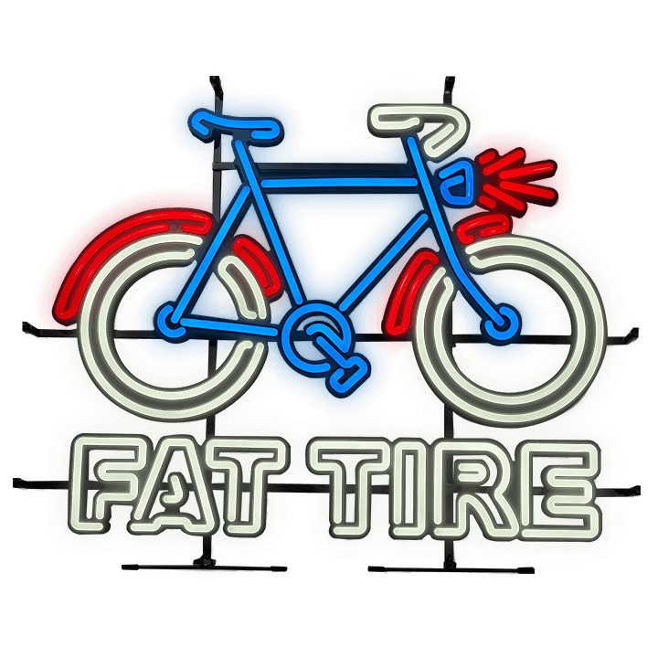 newbelgium merch 2022 fat tire leon sign glow 720w