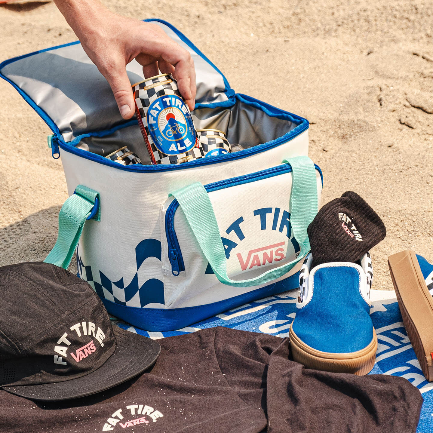 Vans X Fat Tire Cooler Bag New Belgium Brewing