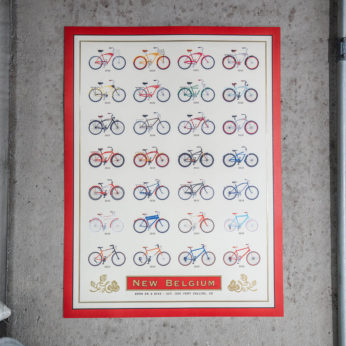 nbb 2026 merch 35th bike poster 2